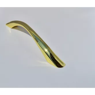Goldfarbener Möbelgriff aus Metall