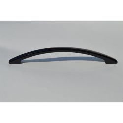 Black coloured metal furniture handle