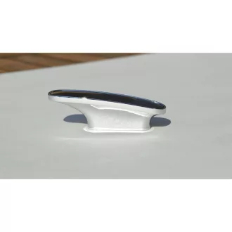   Fém-műanyag bútorfogantyú, króm - fekete színű, 32 mm furattáv