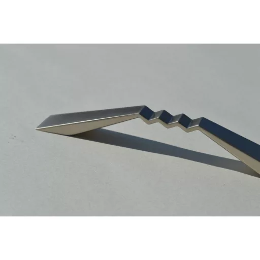 Möbelgriff aus Metall, Nickel matt