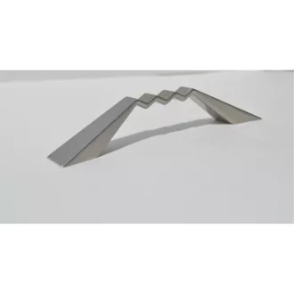 Elox Möbelgriff aus nickelfarbigem Metall