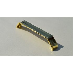   UU36 típusú bútorfogantyú, arany színű, 128 mm furattávval