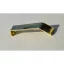 Modernes Aussehen, Metallgriff, goldfarbenes Finish