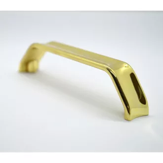 Goldfarbener Möbelgriff aus Metall