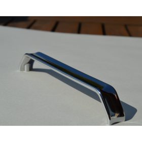 Fém bútorfogantyú, króm színű, 160 mm furattávval