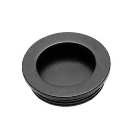 Süllyeszthető, Matt fekete, fém bútorfogantyú