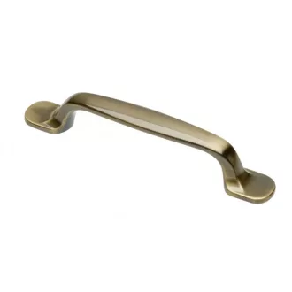 UZ12_04N  Fényes Bronz, fém bútorfogantyú, 96 mm 