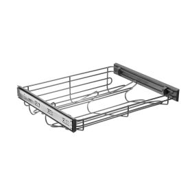 SMART 900 cipőtartó kosár, teljes kihúzású, antracit