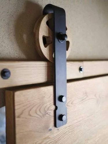 WooDrive M, Manuelles Schiebetürsystem, Eiche