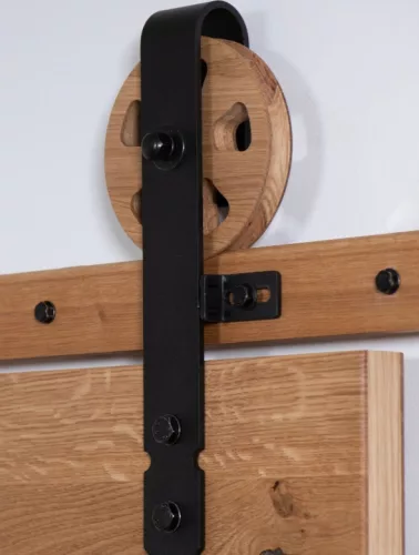 WooDrive M, Manuelles Schiebetürsystem, Eiche