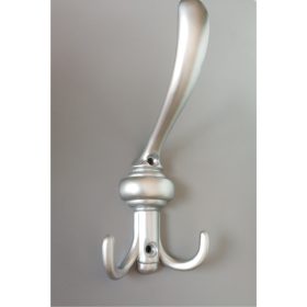 Nagy fém fogas, matt nikkel színű