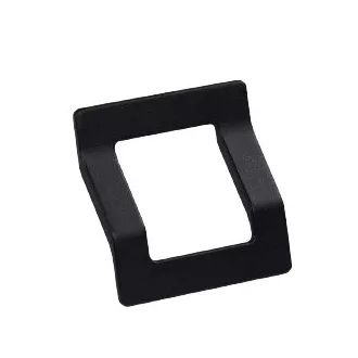 Metall-Möbelgriff, schwarz, mit 64 mm BA