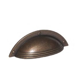 Möbelgriff aus Metall, antik bronz