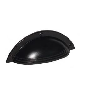   Z212_FF, Fém bútorfogantyú, festette fekete színű, 64 mm furattávval