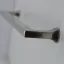 Z273 Csiszolt nikkel színű fém bútorfogantyú, 160 mm furattávval