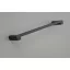Schwarzer Metall-Möbelgriff mit 160 mm Lochabstand