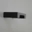 Schwarzer Metall-Möbelgriff mit 64 mm Lochabstand