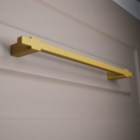   Z383_MA fém bútorfogantyú, matt arany színű, 160 mm furattávval