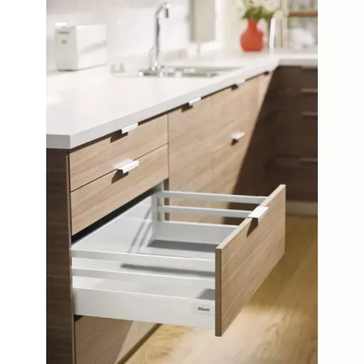 Blum Tandembox rugalmas korláttartó, fehér