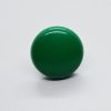 Kunststoff-Möbelknopf, grün farben