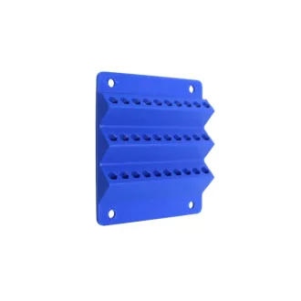 WM2_Blue Wandhalterung für Bits, blau, 30 Plätze 