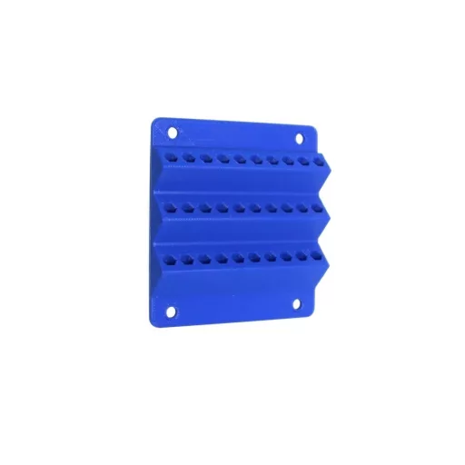 WM2_Blue Wandhalterung für Bits, blau, 30 Plätze 