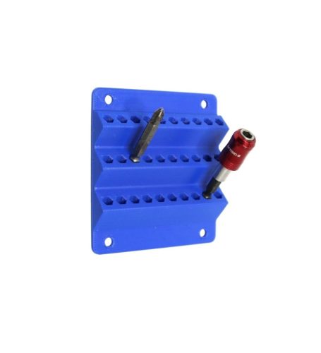 WM2_Blue Wandhalterung für Bits, blau, 30 Plätze 