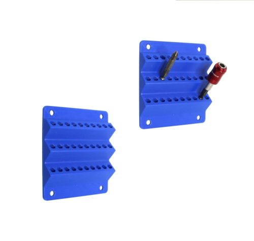 WM2_Blue Wandhalterung für Bits, blau, 30 Plätze 