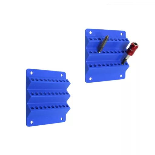 WM2_Blue Wandhalterung für Bits, blau, 30 Plätze 
