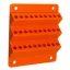 WM2_orange Wandhalterung für Bits, orange, 30 Plätze 