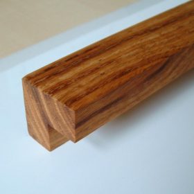 Solid wood handle