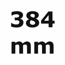 BA 384 mm