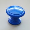 Blau Retro-Möbelknauf aus Kunststoff