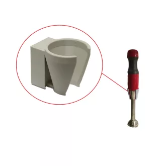 Fali Tartó KitchenAid Botmixerhez, törtfehér