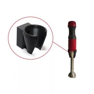 Fali tartó Kitchenaid botmixerhez, fekete