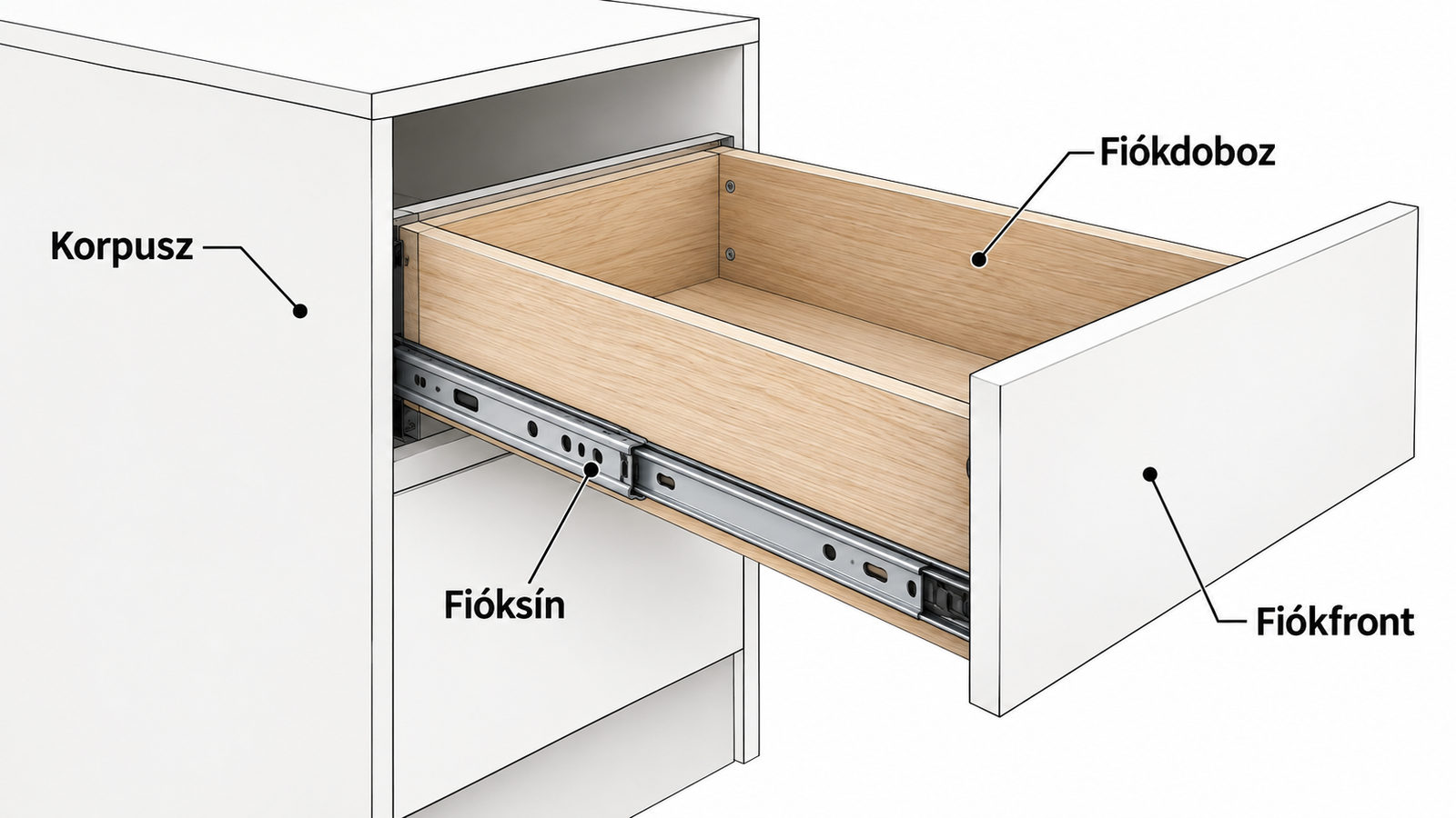 Fióksín méretek: mit és hogyan mérj meg?
